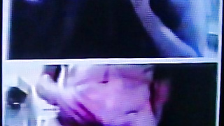 2 horny College girls held captive by my hot show (+ sound )