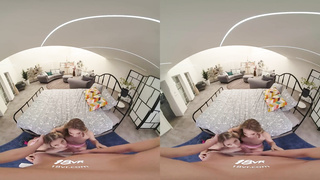 Three-Way Of A Liftime With Successful Bee And Rika Fane VR Pornography