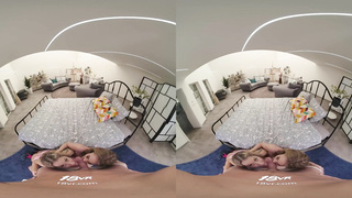 Three-Way Of A Liftime With Successful Bee And Rika Fane VR Pornography