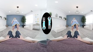WETVR Thin Cheerleader Rails Humungous Bone In VR Pornography