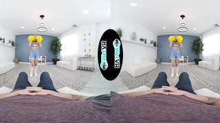 WETVR Thin Cheerleader Rails Humungous Bone In VR Pornography
