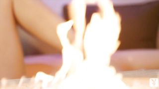 Britt Linn in glamour posing