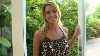 Chick is looking for some joy with her thick mounds and cock-squeezing muff
