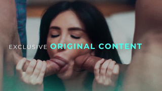 SATANS GANGBANGS - Cool Black Sugar Ana Foxxx Gets Group-Fucked By 4 White Hard-Ons