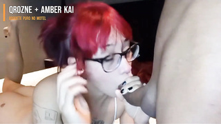 Sessão de Boquete de 0 a 100 ft. Amber Kai Ruivinha