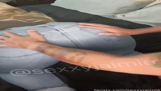 Deauxma and Carey Riley are slurping each other's fleshy beaver and groaning from elation while jizzing