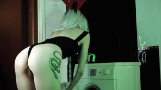 Sizzling, Chinese platinum-blonde is getting romped from the back and loving every single 2nd of it