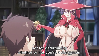 Handsome Damsel with Yam-Sized Orbs Judges a Super-Naughty Rod - Anime Manga Porn