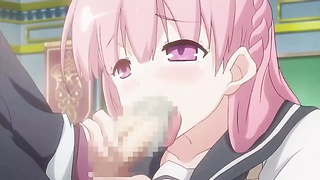 Handsome Damsel with Yam-Sized Orbs Judges a Super-Naughty Rod - Anime Manga Porn