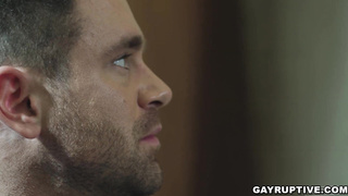 Hairy man Mason Lear ass fucked his stepbro Beau Butler