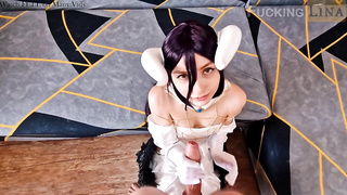 Overlord became a guy and penetrated Albedo in all slots