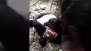 Desi Indian mom Outdoor sex