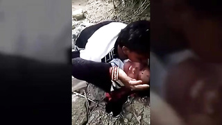 Desi Indian mom Outdoor sex