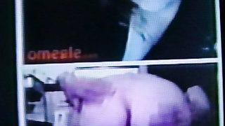 Horny College girl compliments my hot show (+ sound )