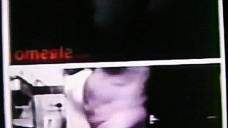 Horny College girl compliments my hot show (+ sound )