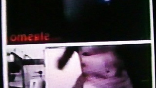 Horny College girl compliments my hot show (+ sound )