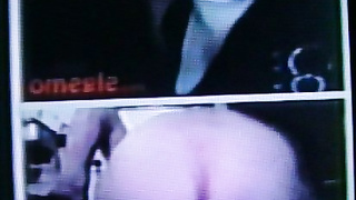 Horny College girl compliments my hot show (+ sound )