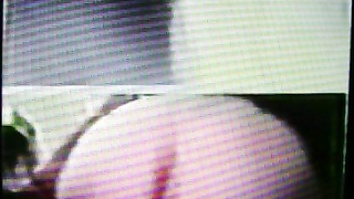 Horny College girl has conversation with my hot show (+ sound )