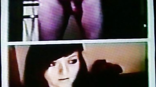 Horny College girl watches & waves to my hot show (+ sound )