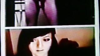 Horny College girl watches & waves to my hot show (+ sound )