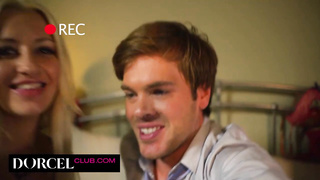 Crazy blondie is making love with guys and ladies and lovin’ every single 2nd of it