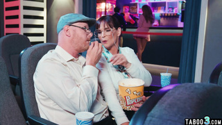 Hot blonde teen complained on a big cock