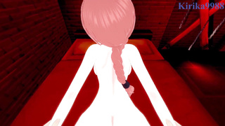 Makima and I have mighty fuck-fest in a secret guest room. - Chainsaw Dude POINT OF VIEW Anime Porn