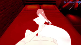 Makima and I have mighty fuck-fest in a secret guest room. - Chainsaw Dude POINT OF VIEW Anime Porn