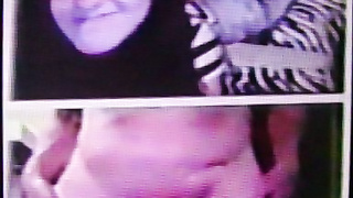 Horny College girl's hot looks get my dick growing hard (+ sound )