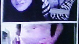 Horny College girl's hot looks get my dick growing hard (+ sound )