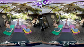 VR FUCKERS Supreme Assets Connection During Yoga Class VR Pornography