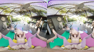 VR FUCKERS Supreme Assets Connection During Yoga Class VR Pornography