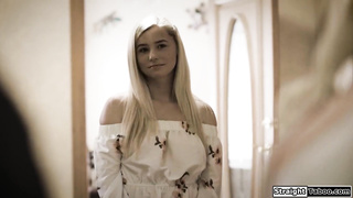 Stepmom makes man spank her stepdaughter