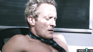 Inked latina used by her former teacher