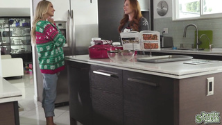 Emma Hix eats Brad Sterling's cock as a proper dessert