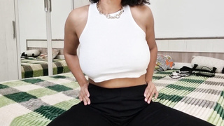 Steamy Ebony Nymph and her Fleshy Pinkish Fuckbox