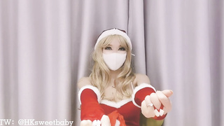 2021 Christmas lady to spend the holiday with you