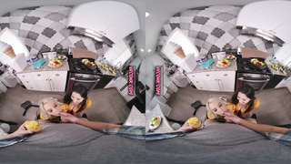 VR Conk two Moneyless Gals HARD-CORE Parody with Kenna James and Alyx Starlet VR Pornography