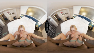 Tonight's Gf - The stunning Blake Rosebud puts on sensational undergarments just for her customer