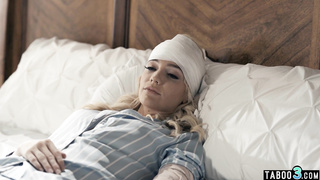 Nasty blondie taking care her BFFs lover