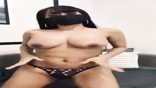 Buxom Japanese dark-haired, Kebaya Putih is jacking on the bed in the middle of the day