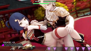 Toon femmes are moanng while having romp, because every moment of it perceives so romping great