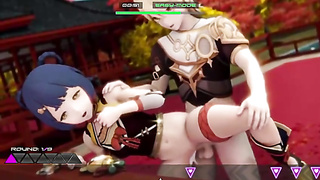 Toon femmes are moanng while having romp, because every moment of it perceives so romping great