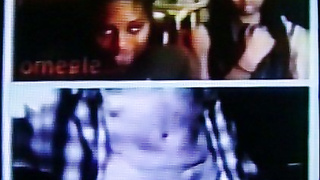 2 horny Black College girls film my fucking hot show (+ sound )