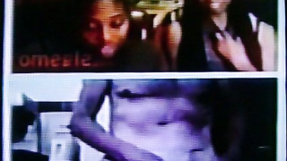 2 horny Black College girls film my fucking hot show (+ sound )