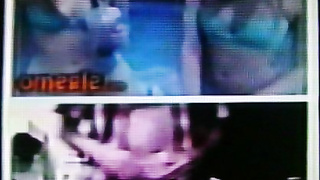 Horny Black College girls & Blue bikini twins like my hot show (+ sound )