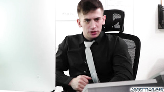 Office anal fuck with his boss Jordan Starr