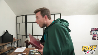 Faux Hostel - Jizz Shots & Dragons game with amazon and elf warriors and joy three-way act