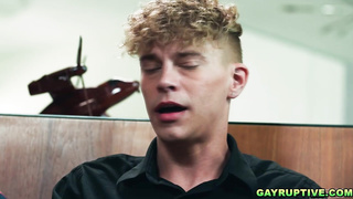 Dale Savage puts Harley Xavier into fucking position