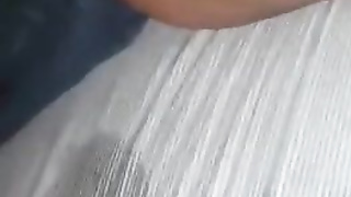 Mijn vrouw faced haar klant